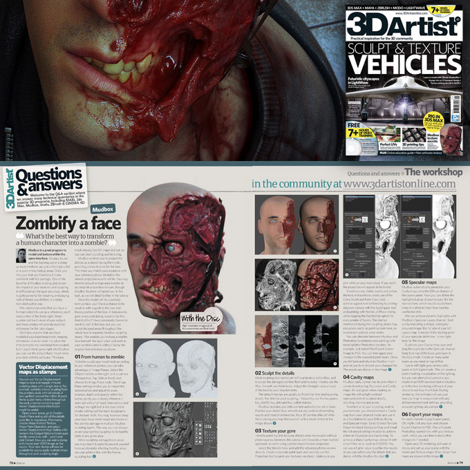Zombify a Face Tutorial